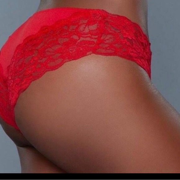 5️⃣7️⃣1️⃣  6 pack Lace Trim Women's Panties - Multi-Color Set - Picture 5 of 5